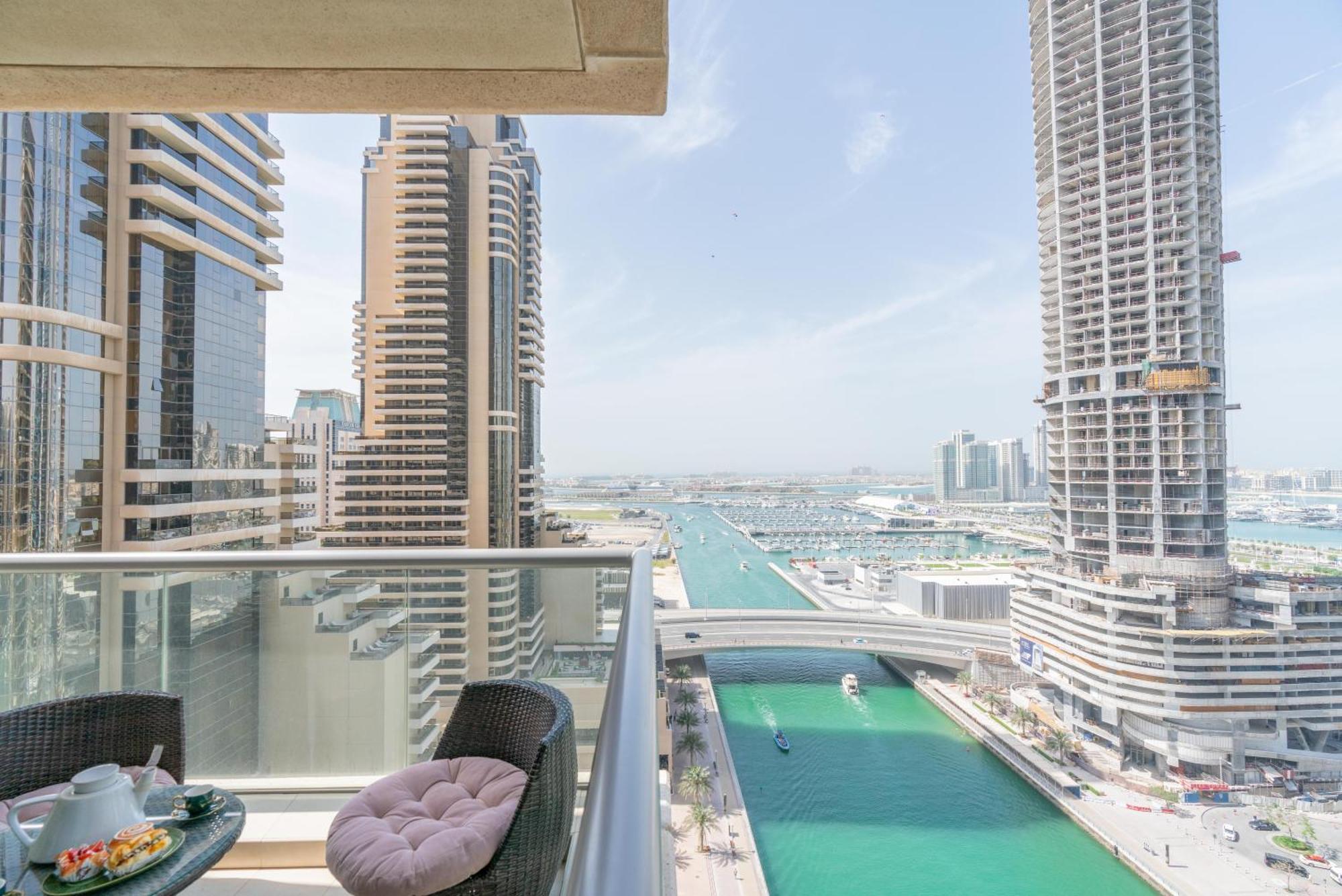 Vacay Lettings -2 Bed Iris Blue Dubai Marina Lejlighed Eksteriør billede