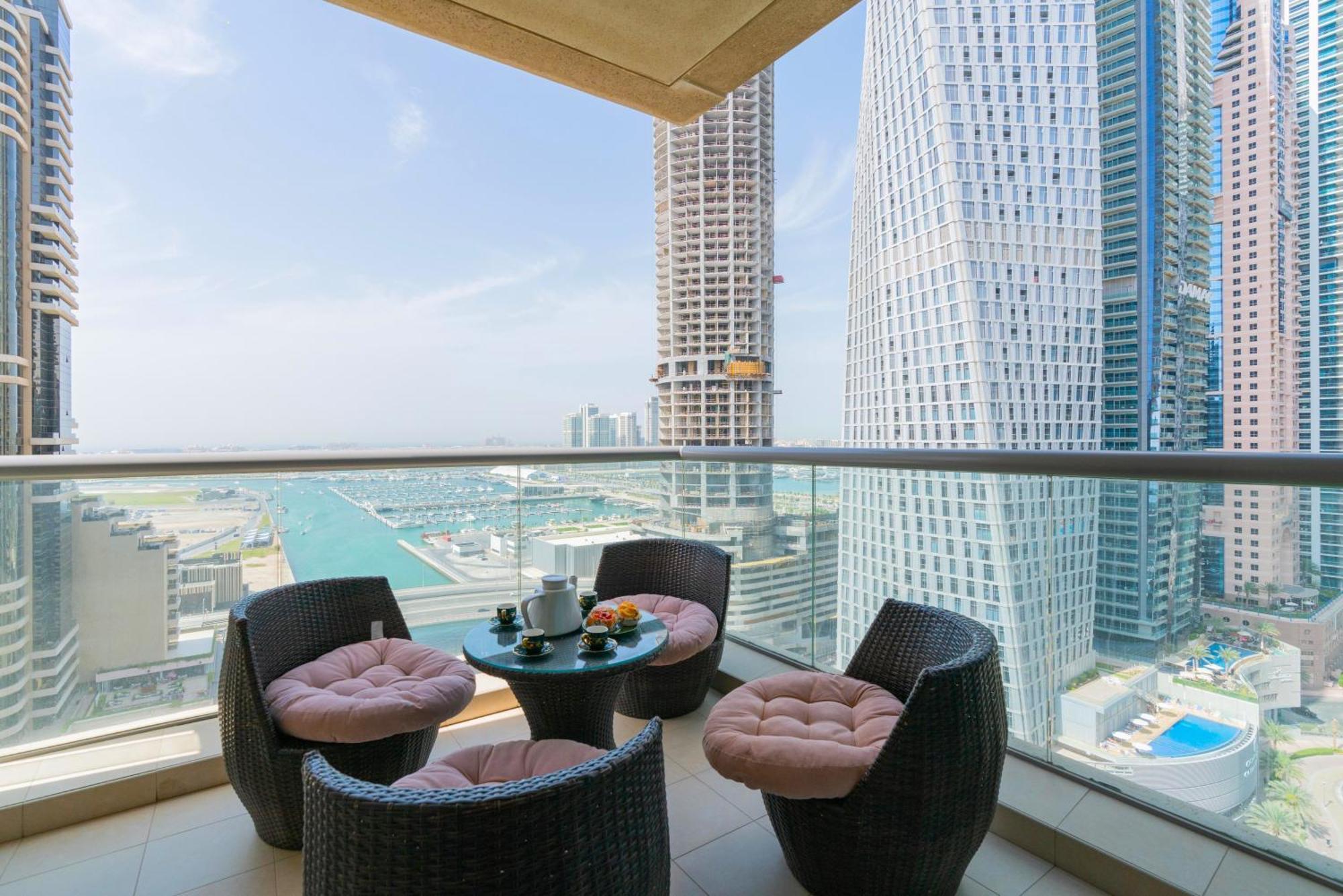 Vacay Lettings -2 Bed Iris Blue Dubai Marina Lejlighed Eksteriør billede